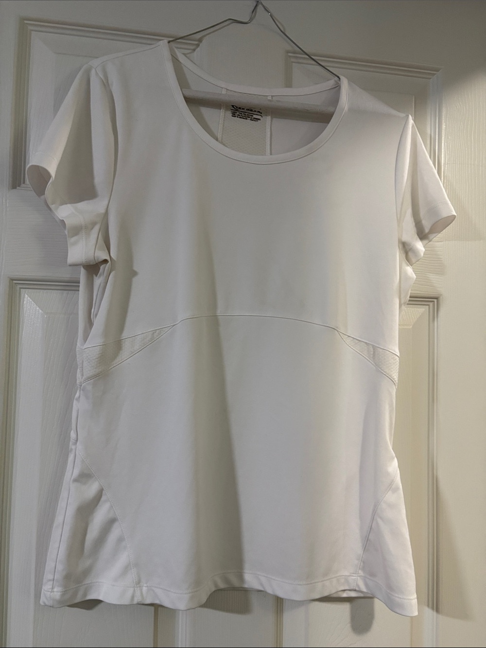 tek gear White Short Sleeve Active Tee